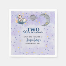 Two The Moon 男の子 宇宙 ロケット 2歳の誕生日 
