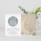Two the Moon | 2歳の誕生日パーティーの招待状 (スタンド正面)