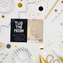 Two the Moon | 2歳の誕生日パーティーの招待状