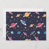 Two the Moon 2nd Birthday宇宙写真 招待状 (裏面)