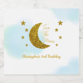 Two The Moon 2nd Birthday Beer Bottle Label ビールラベル (シングルラベル)