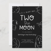Two the Moon Invitation 招待状 (正面)