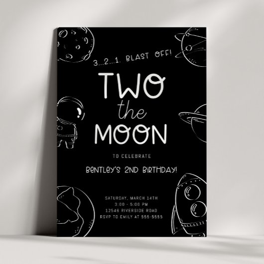 Two the Moon Invitation 招待状