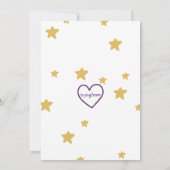 Two The Moon, Rocket 2nd Birthday Invitation 招待状 (裏面)