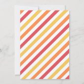 Two the Rescue Firetruck 2nd Birthday Invitation 招待状 (裏面)