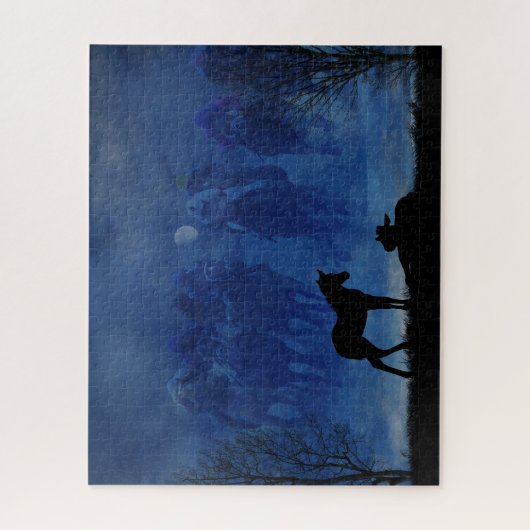 Two Thoroughbred Racehorse Foals Jigsaw Puzzle ジグソーパズル (縦)