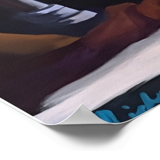 Two Tickets a Retro Las Vegas Sign poster ポスター (角)