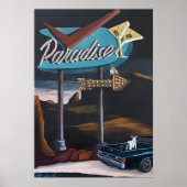 Two Tickets a Retro Las Vegas Sign poster ポスター (正面)