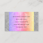 Two Toneテクスカラフルチャ 名刺 (裏面)