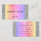 Two Toneテクスカラフルチャ 名刺 (正面/裏面)