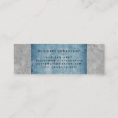 Two Toneテクスグランジチャ スキニー名刺 (裏面)