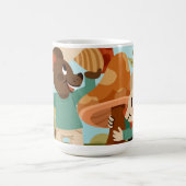 Two-Tone Artistic Touch Coffee Mug コーヒーマグカップ (中央)