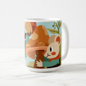 Two-Tone Artistic Touch Coffee Mug コーヒーマグカップ (正面右)