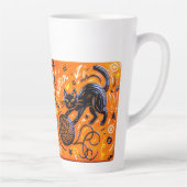 Two-Tone Black Cat カフェラテマグ (右)