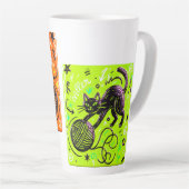 Two-Tone Cat カフェラテマグ (右アングル)