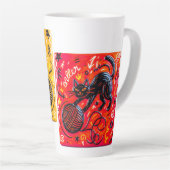 Two-Tone Cat Latte カフェラテマグ (右アングル)