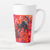 Two-Tone Cat Latte カフェラテマグ (右)