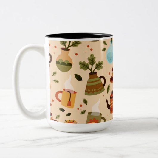 Two-Tone Coffee Mug ツートーンマグカップ (左)