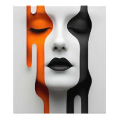 Two-Tone Face フォトプリント (正面)