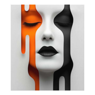 Two-Tone Face フォトプリント