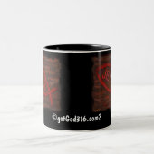 Two Tone gotGod316.com Mag ツートーンマグカップ (中央)