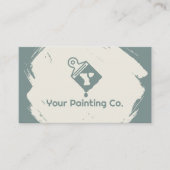 Two Tone Green Painting Company 名刺 (正面)