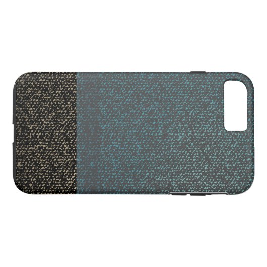 Two Tone Jeansテクスチャ Case-Mate iPhoneケース (裏面(横))
