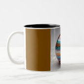 Two Tone Mug, 11oz (Marble-10) ツートーンマグカップ (左)