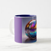 Two Tone Mug, 11oz (Marble-11) ツートーンマグカップ (正面左)