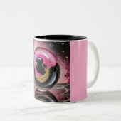 Two Tone Mug, 11oz. (Marble-17) ツートーンマグカップ (正面右)
