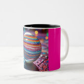 Two-Tone Mug, 11oz (Marble-2) ツートーンマグカップ (正面右)