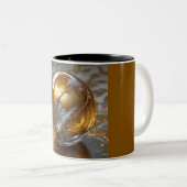 Two-Tone Mug 11oz (Marble-4) ツートーンマグカップ (正面右)