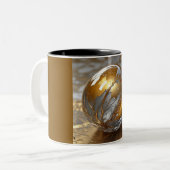 Two-Tone Mug 11oz (Marble-4) ツートーンマグカップ (正面左)