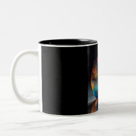 Two Tone Mug, 11oz (Marble-9) ツートーンマグカップ
