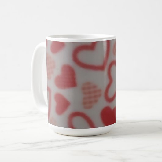 Two-Tone Mug, 15 oz コーヒーマグカップ (正面左)