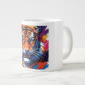 Two-Tone Mug, 15 oz ジャンボコーヒーマグカップ (正面右)