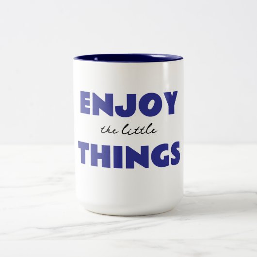 Two-Tone Mug, 15 oz ツートーンマグカップ (中央)