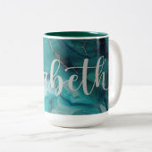 Two-Tone Mug, 15 oz ツートーンマグカップ (正面右)