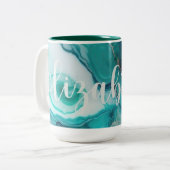 Two-Tone Mug, 15 oz ツートーンマグカップ (正面左)