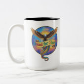 Two-Tone Mug, 15 oz ツートーンマグカップ (左)