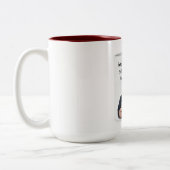 Two-Tone Mug, 15 oz ツートーンマグカップ (左)