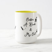 Two-tone Mug 15 oz (yellow) ツートーンマグカップ (正面右)