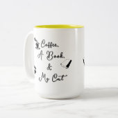 Two-tone Mug 15 oz (yellow) ツートーンマグカップ (正面左)