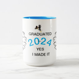Two -Tone Mug : 2024年卒業 ツートーンマグカップ