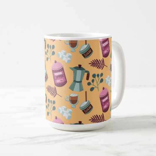 Two-Tone Mug design  コーヒーマグカップ (正面右)