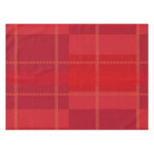 Two-Tone Plaid Christmas Tablecloth テーブルクロス (正面(横))