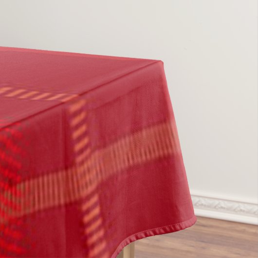 Two-Tone Plaid Christmas Tablecloth テーブルクロス (インサイチュ)