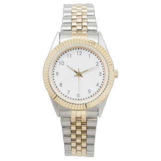  Two-Tone Silver & Gold Dress Watch 腕時計