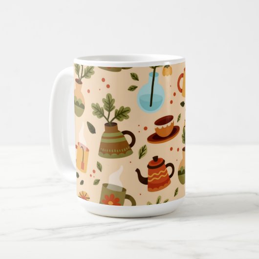 Two-Tone Tea Mug  コーヒーマグカップ (正面左)
