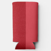 Two-Tone Tomato Red Custom Seltzer Cooler スリム缶クーラー (裏面)